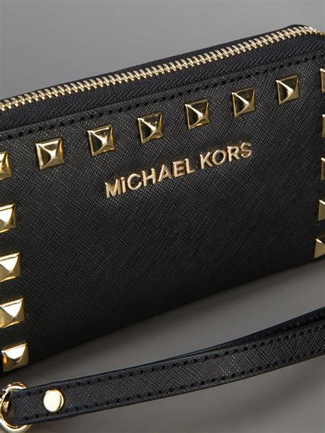 michael kors stud wallet